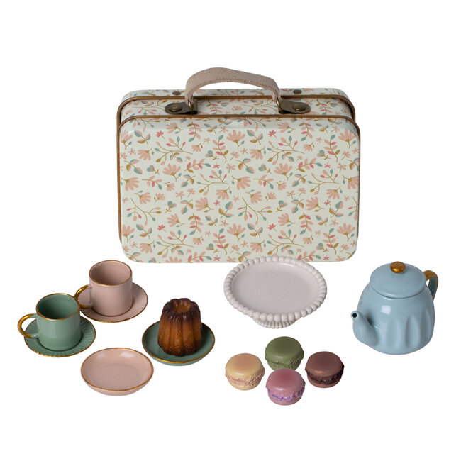 Maileg koffer met high tea set