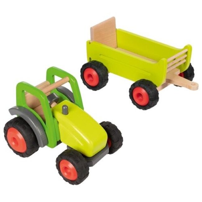 Goki Tractor met aanhanger - Premium