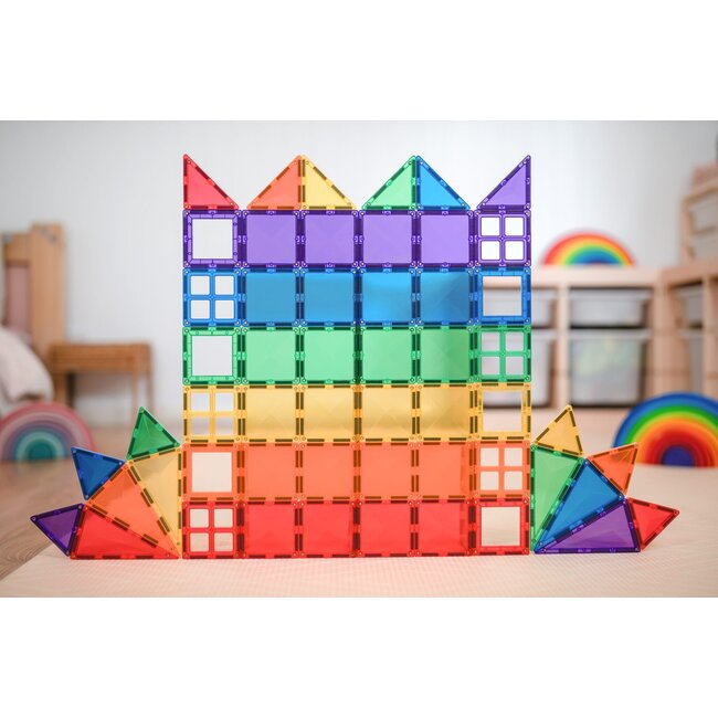 Connetix - Magnetische tegels -Rainbow Starter Pack 60 stuks