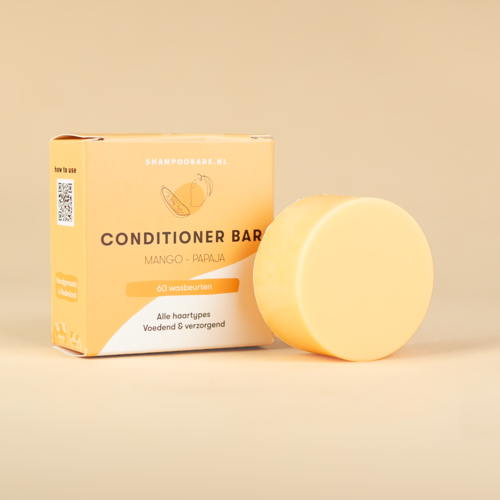 Shampoobars Conditioner Bar Mango – Papaja Shampoobars Conditioner Bar Mango – Papaja