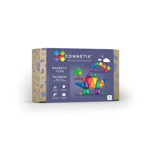 Connetix Connetix - Rainbow Mini Pack 24 stuks Connetix Connetix - Rainbow Mini Pack 24 stuks