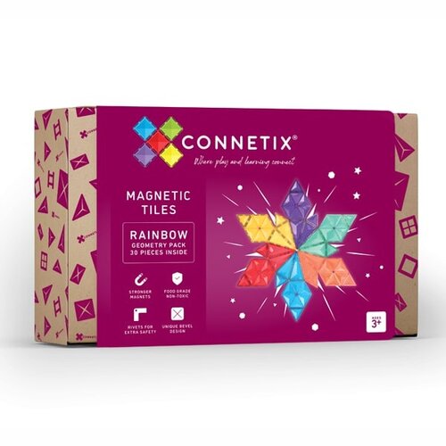 Connetix Connetix - Geometry Pack 30 stuks Connetix Connetix - Geometry Pack 30 stuks