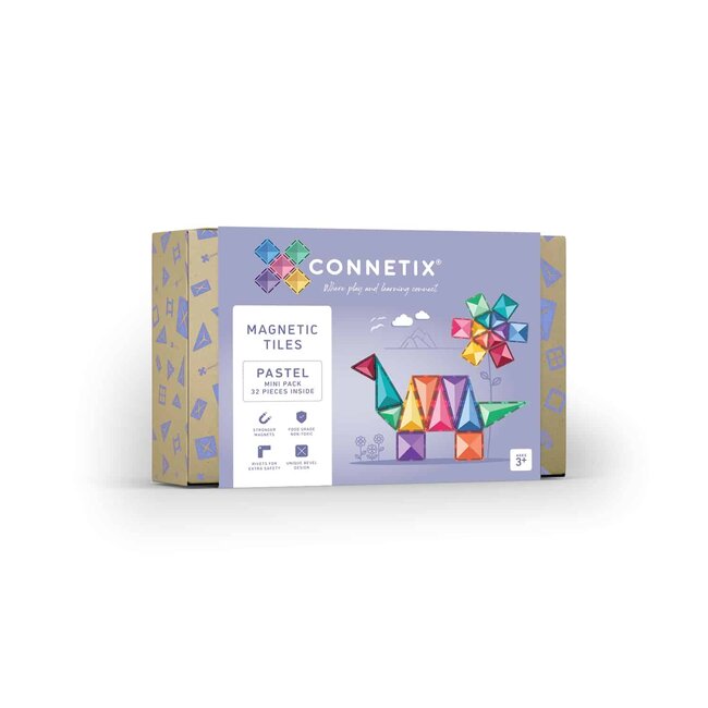 Connetix - Pastel Mini Pack 32 stuks