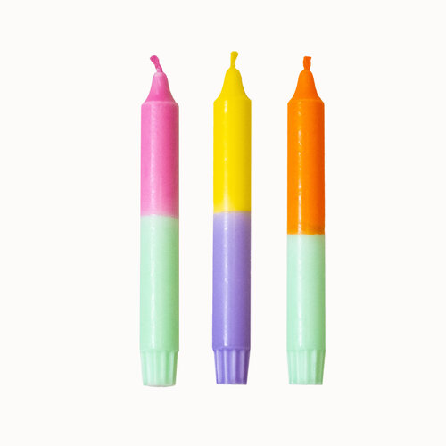Hout & Plezier Dippy Kaarsen - Set van 3 stuks Hout & Plezier Dippy Kaarsen - Set van 3 stuks