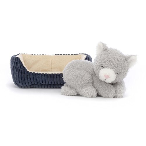 Jellycat Knuffels Jellycat Napping Nipper Cat - Kat Jellycat Knuffels Jellycat Napping Nipper Cat - Kat