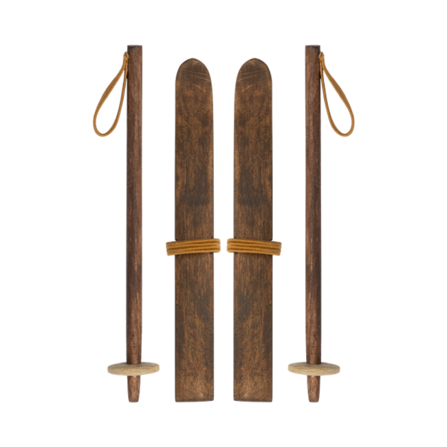 Maileg Ski en Skistokken voor Vader en Moeder Muis