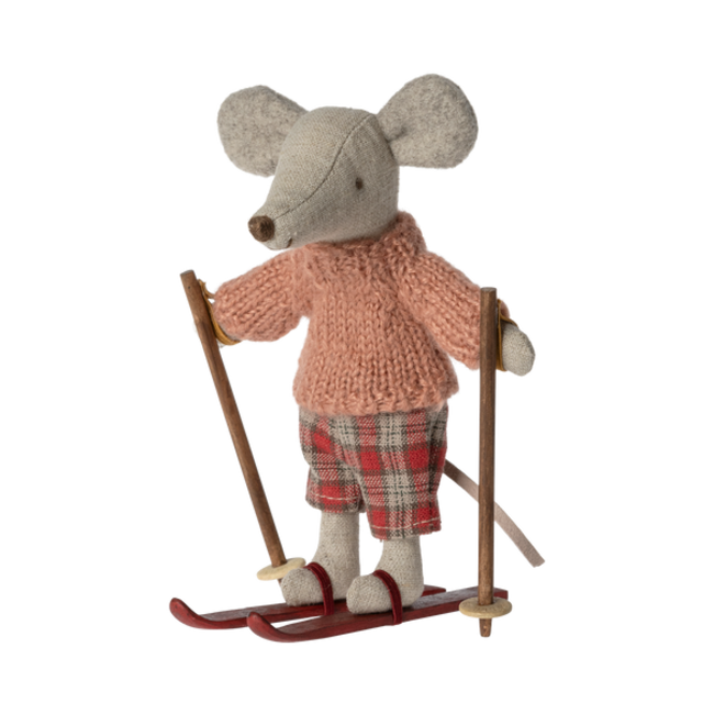 Maileg Winter Muis met Ski set - Grote Zus