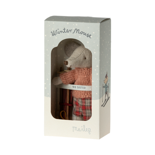 Maileg Winter Muis met Ski set - Grote Zus