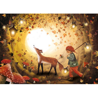 Bijdehansje Kaartjes Bijdehansje Glow in the Dark