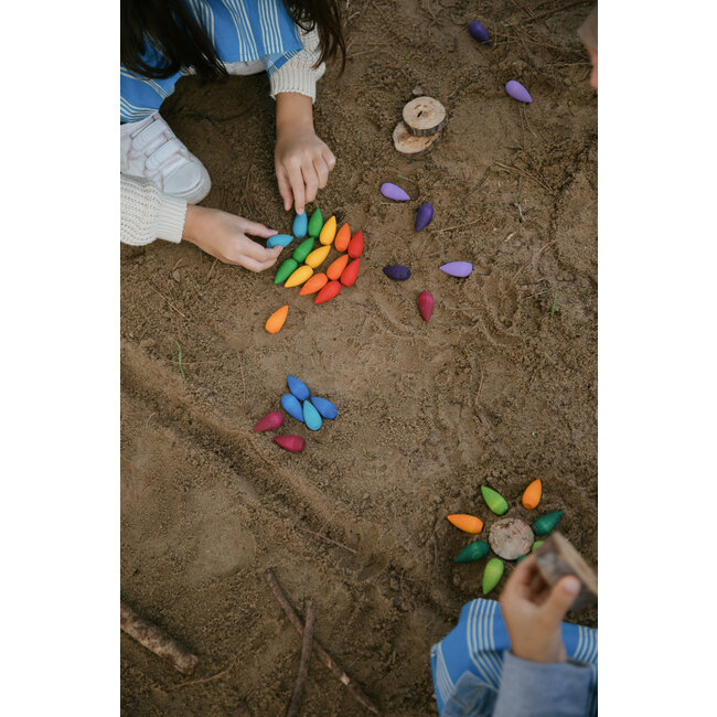 Grapat Mandala Regenboog Sneeuwvlokjes