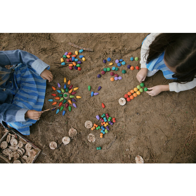 Grapat Mandala Regenboog Sneeuwvlokjes