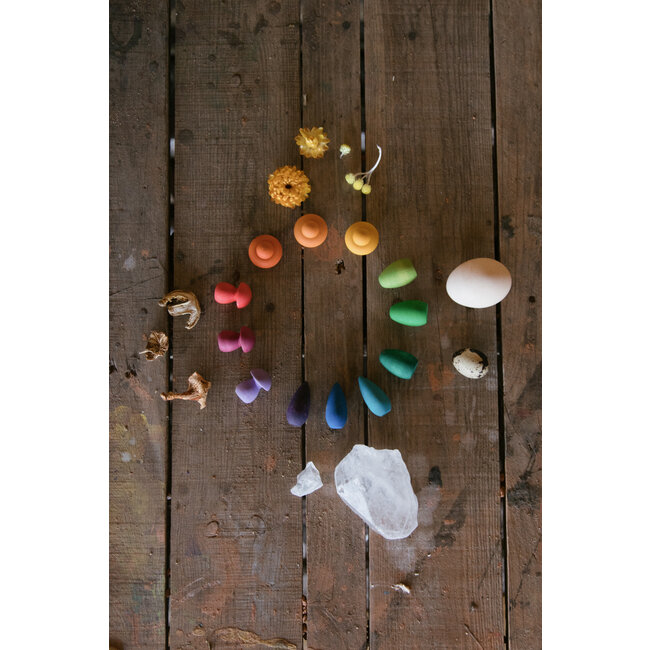 Grapat Mandala Regenboog Sneeuwvlokjes