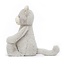 Jellycat Bashful Grey Kitty - Grijs Kitten