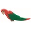 Ostheimer Papagaai rood