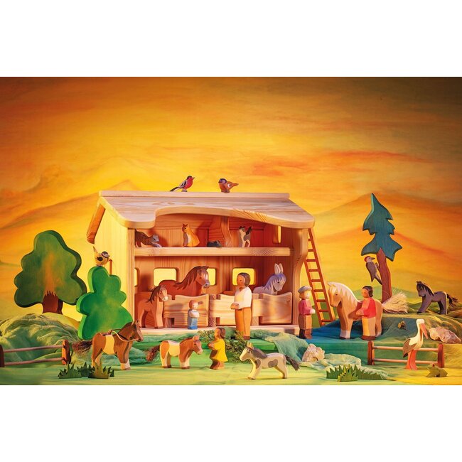 Ostheimer Kat springend