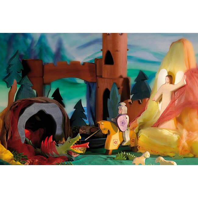 Ostheimer Toernooipaard  passend bij Ridder rijdend