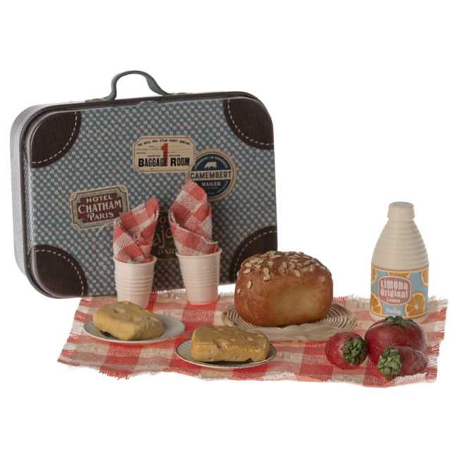 Maileg koffer met picnic set