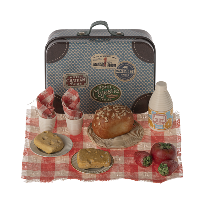 Maileg koffer met picnic set