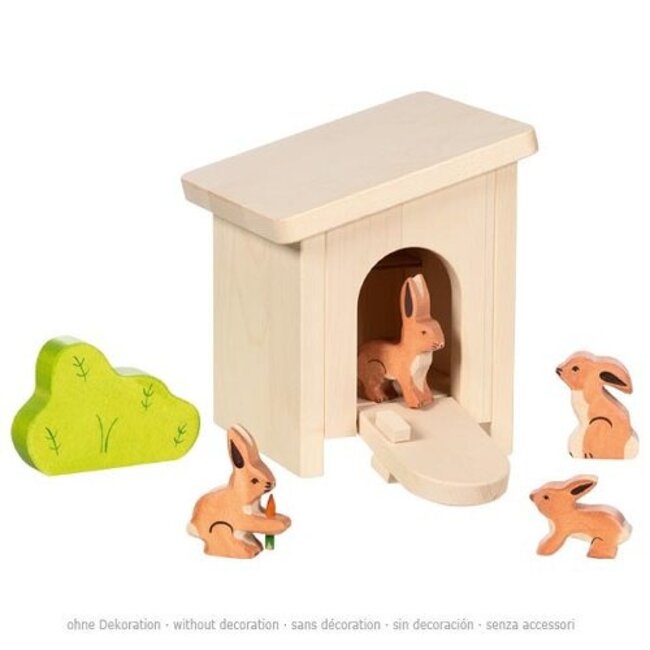 Holztiger Kippenren / Konijnenhok