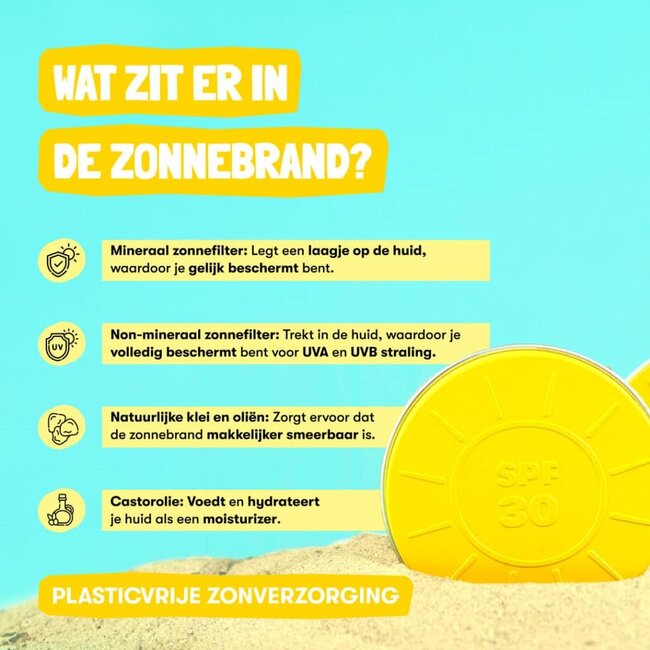 Shampoobars Zonnebrand SPF 30