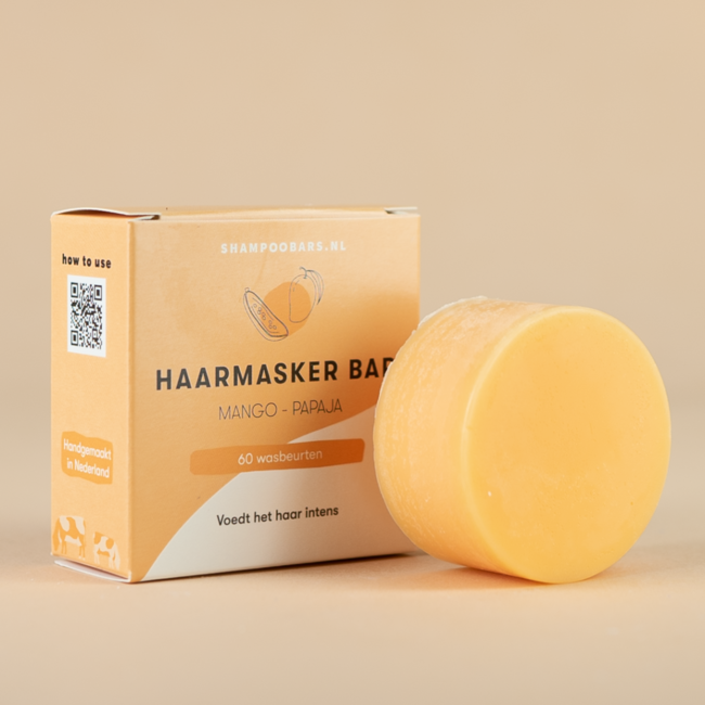 Shampoobars Haarmasker Bar Mango – Papaja