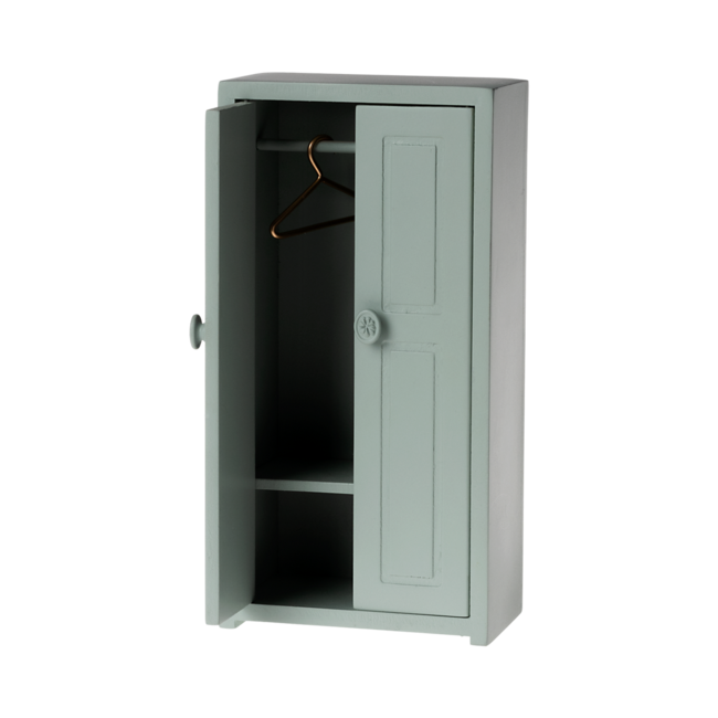 Maileg kledingkast zacht blauw