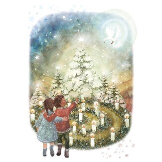 Bijdehansje Kaartjes Bijdehansje Christmas Wish