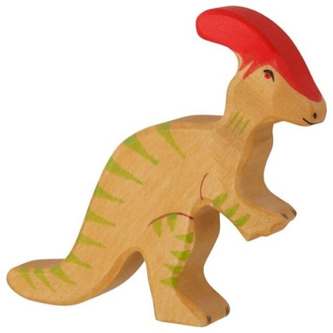 Holztiger Dino Parasaurolophus