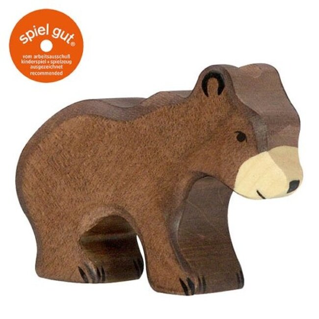 Holztiger Bruine Beer Klein