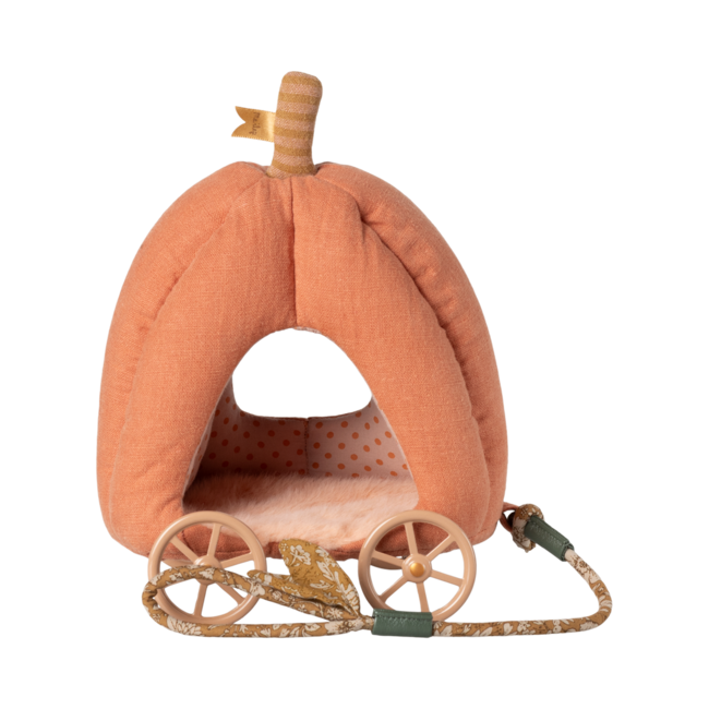Maileg Pumpkin Carriage, Pompoen Koets, Muis