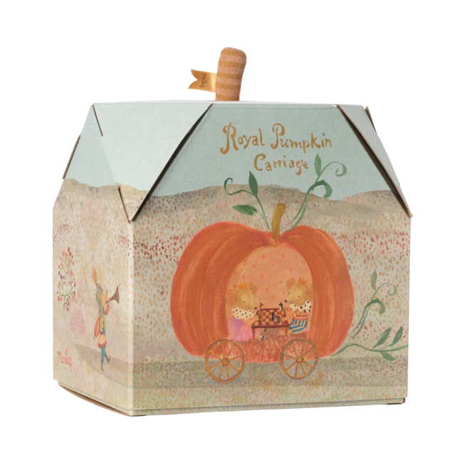 Maileg Pumpkin Carriage, Pompoen Koets, Muis