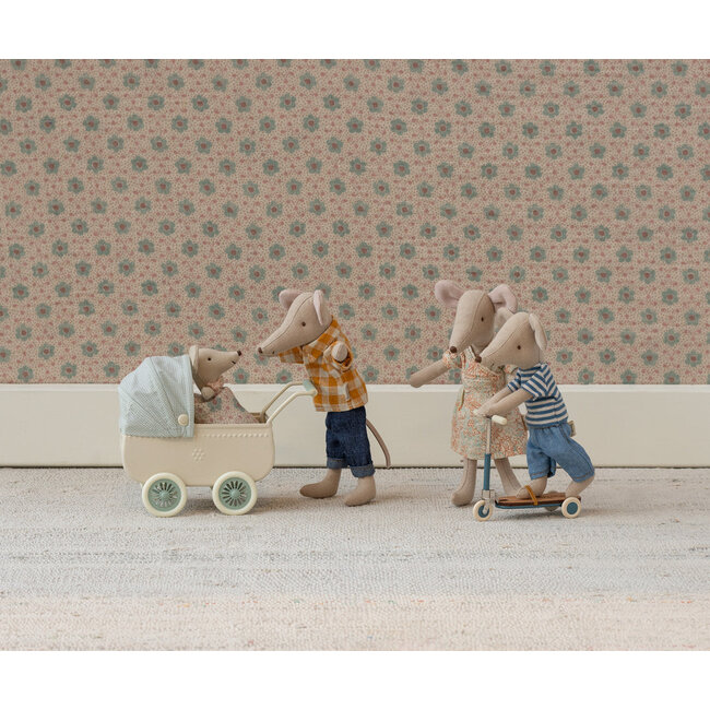 Maileg Kick Board Skateboard voor Muis - Blauw