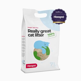 Hoopo Hoopo Tofu Fine Kattenbakvulling