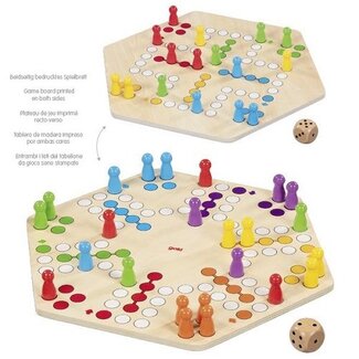 Goki Goki Ludo (mens-erger-je-niet) voor 4/6 spelers