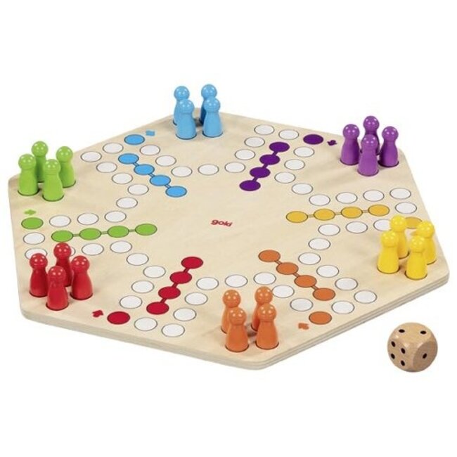 Goki Ludo (mens-erger-je-niet) voor 4/6 spelers