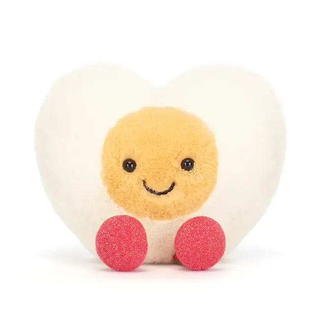 Jellycat Amuseables Heart Boiled Egg