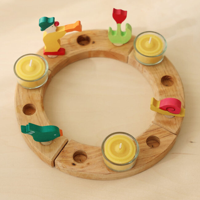 Grimms Glazen Theelichthouder