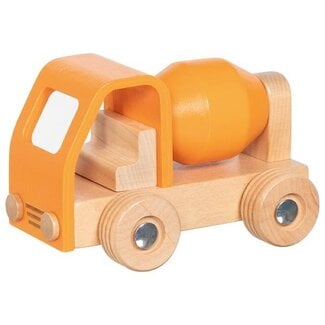 Goki Goki Houten Bouwwagen - Cement Mixer