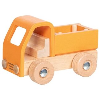 Goki Goki Houten Bouwwagen - Vrachtwagen met laadbak