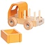 Goki Houten Bouwwagen - Vrachtwagen met laadbak