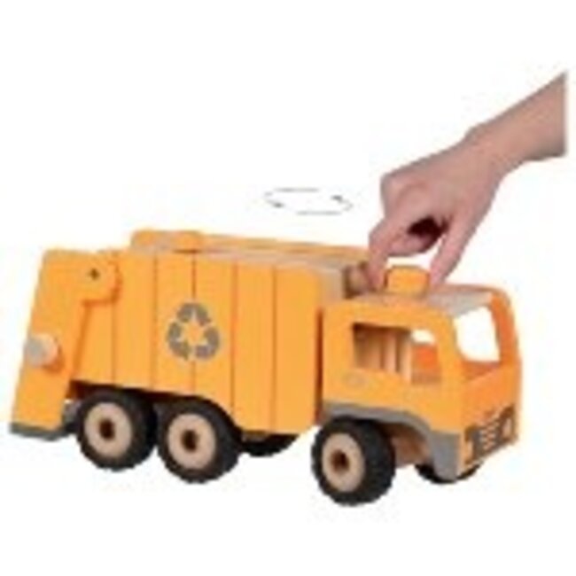 Goki Houten Vuilniswagen Eco