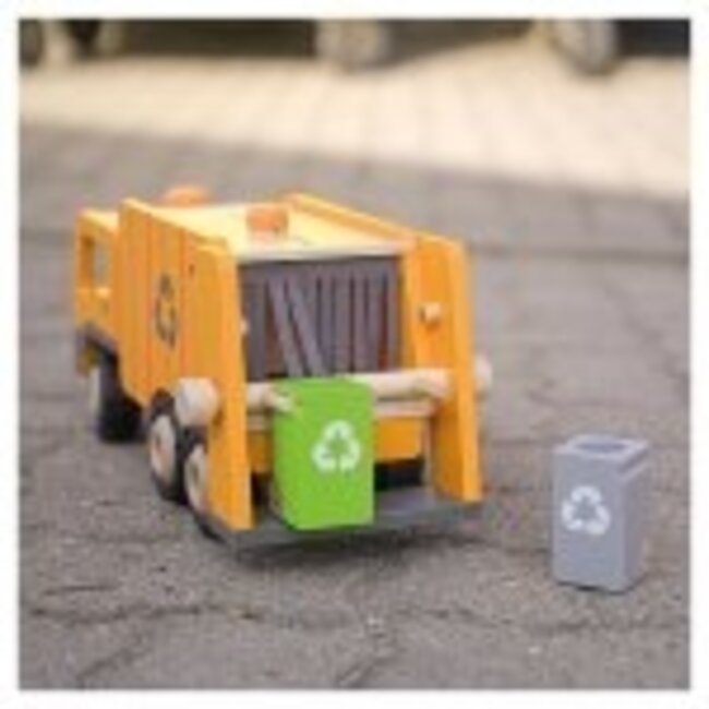 Goki Houten Vuilniswagen Eco