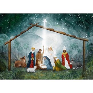 Bijdehansje Kaartjes Bijdehansje Holy Night
