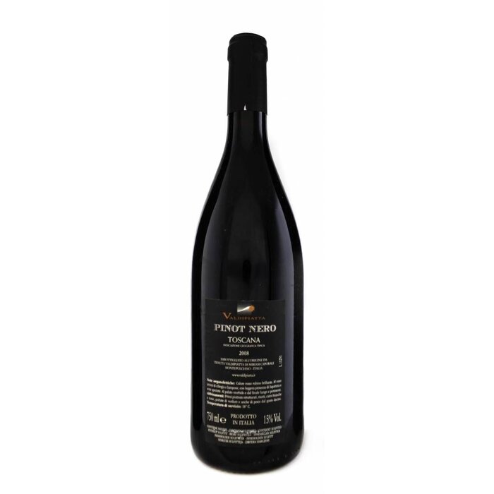 Valdipiatta Pinot Nero IGT "Super Tuscan" 2008