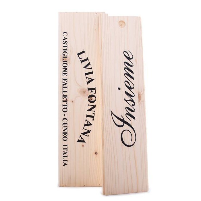 Livia Fontana Insieme 2006 DOC Langhe Rosso Magnum 1,5 Ltr. in houten geschenkkist