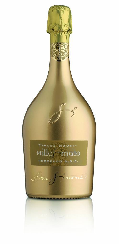 San Simone Parlae Naonis Prosecco Millesimato DOC Brut Limited Edition Goud