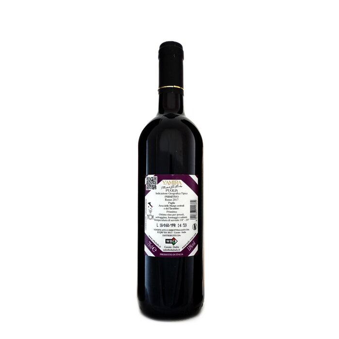M. De Santis Luxury Wines "Amira" Primitivo