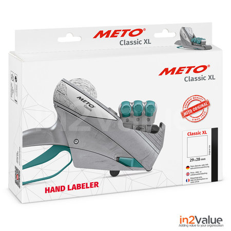 METO Meto Classic étiqueteuse de prix  XL 3329 (11/11/11 posities)