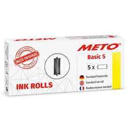 METO Rouleaux d'encre Meto Basic Taille : S (par 5 pièces)