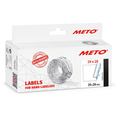 METO Meto Classic étiquettes blanc 29x28mm adhésif pour congélation (5x700 pcs)